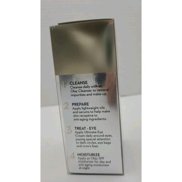 Lot Olay Eyes Ultimate Eye Cream Vitamin C Brightening Serum Wrinkle Serum - Picture 4 of 16